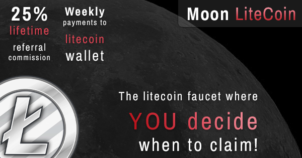 Moon Litecoin - Free Litecoin Faucet