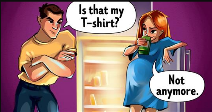 14 Illustrations About How Hard the Life of a Pregnant Woman Is -