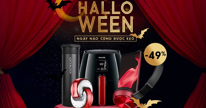 ADAYROI với Chương Trình Khuyến Mãi Mùa Halloween - Săn Mã Giảm Giá Online