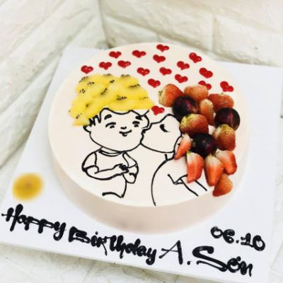 Tiệm bánh kem quận 6 [BÁNH SINH NHẬT VỊ BẮP NGON - GIÁ RẺ] 			 			 			 - Banhngot.vn Dòng bánh ngọt sinh nhật thuần Việt