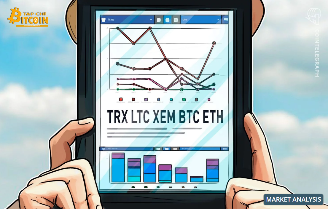 Phân tích kỹ thuật ngày 03/12: TRON, Litecoin, XEM, Bitcoin, Ethereum