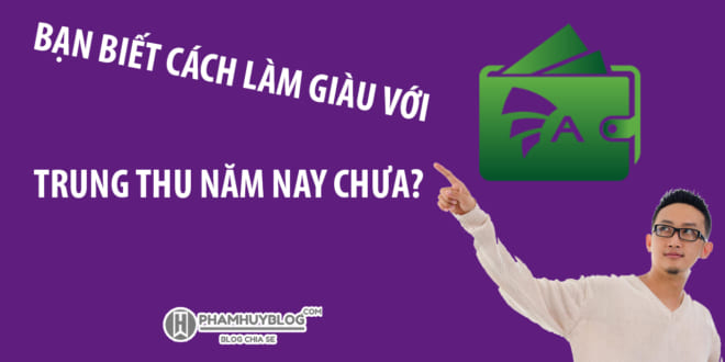 Sự kiện Trung Thu Ví Appota | Vòng Quay May Mắn Ví Appota
