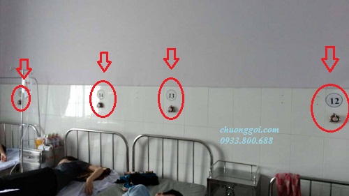Bệnh viện quận Thủ Đức (T.p HCM) Lắp Đặt Chuông Gọi Không Dây