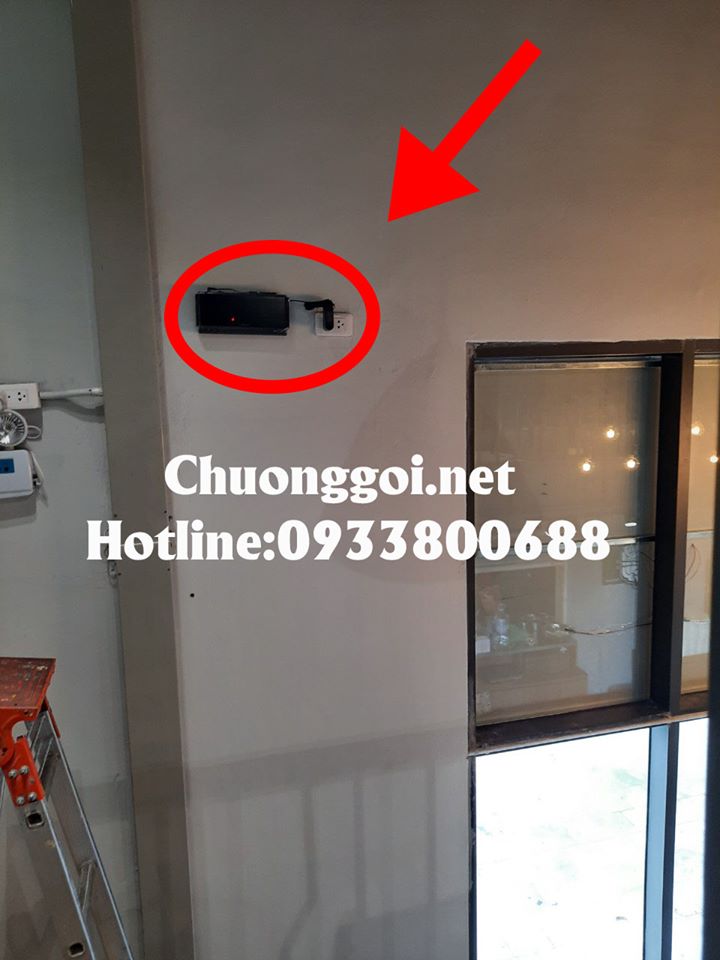 Quán " Phở Bay" Lắp Đặt Chuông Gọi Phục Vụ Không Dây