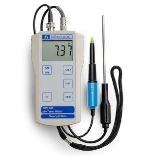 Máy đo pH nhiệt độ trong thực phẩm Milwaukee MW102 giá tốt - Hà Nội - Five.vn