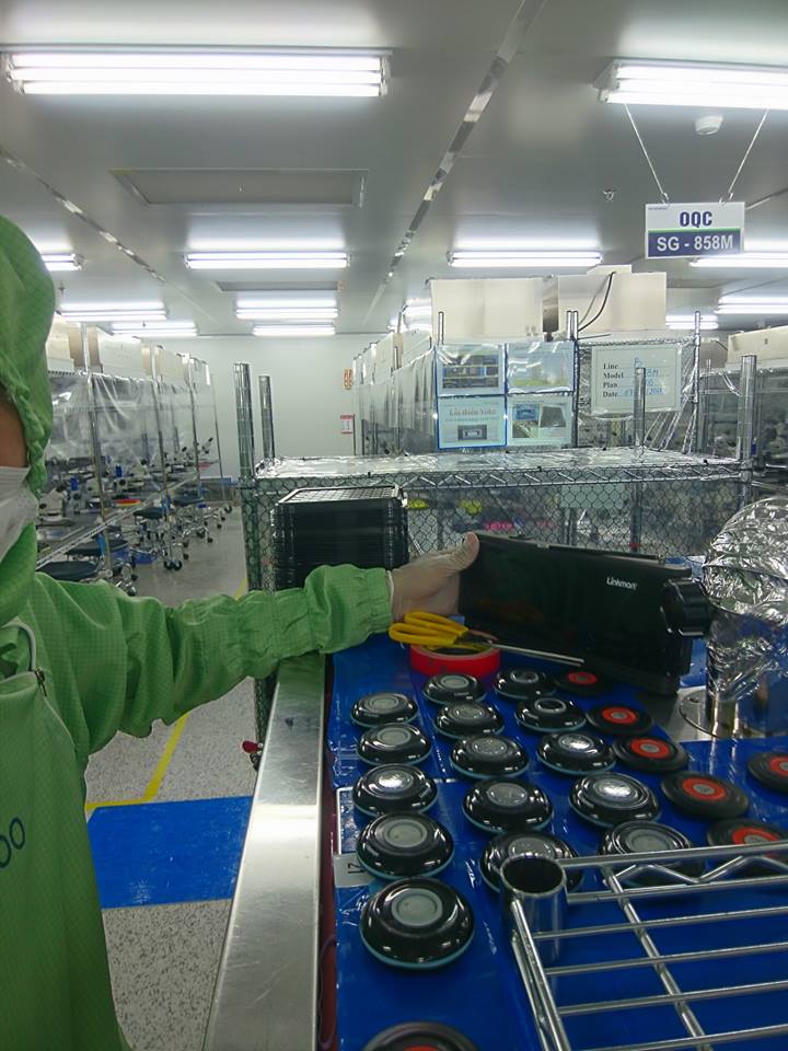 Nhà Máy Sungwoo Vina Hàn Quốc Lắp Đặt Chuông Gọi Không Dây