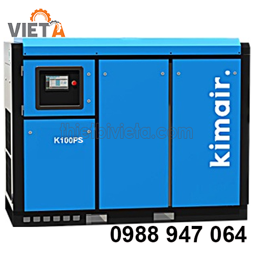 Máy nén khí KimAir 75Kw K100PS chính hãng || Máy nén khí trục vít Việt Á