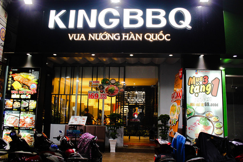 King BBQ AEON Hà Đông Lắp Đặt Chuông Gọi Phục Vụ Không Dây