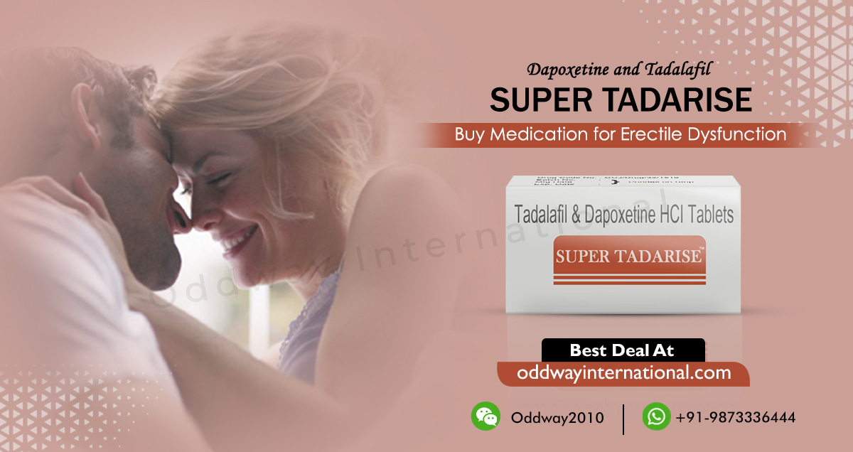 スーパータダラフィル錠卸売価格-タダラフィル20mg＆ダポキセチン60mg | oddwayinternationalのブログ