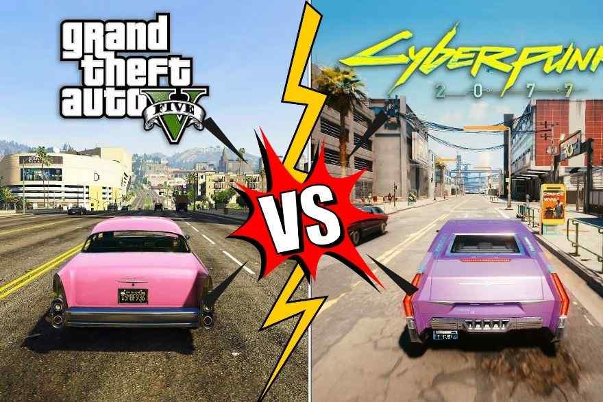 Why GTA 5 better than Cyberpunk 2077?  - GTA V vs Cyberpunk 2077