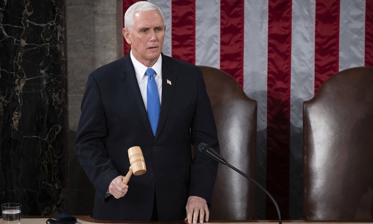 Bầu cử tổng thống Mỹ 7/1: Pence tuyên bố Biden thắng