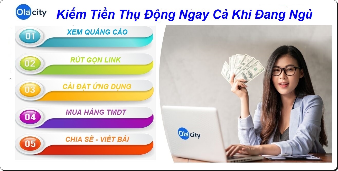 Olacity Kiếm Tiền Thụ Động Ngay Cả Khi Bạn Đang Ngủ – Sài Gòn 1080