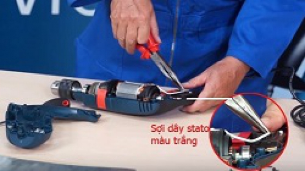 Tìm hiểu về công tắc máy khoan Bosch. Cách đấu dây công tắc máy khoan