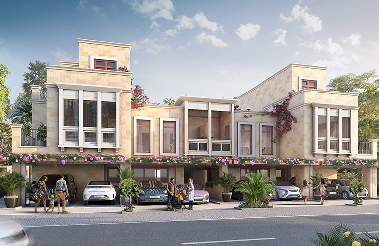 Malta Townhouses at Damac Lagoons | Aleizba.com