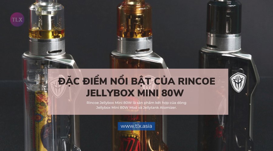 Rincoe Jellybox Mini 80W Kit chính hãng như thế nào?