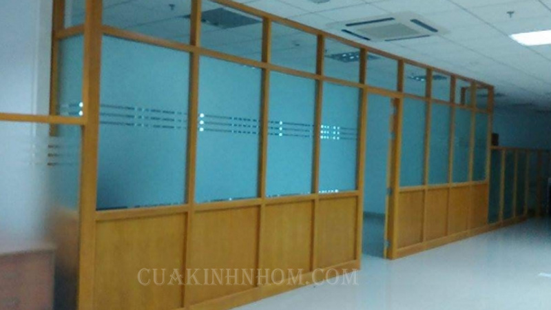 Báo giá vách ngăn nhôm kính đẹp giá rẻ mới nhất 2022 Tphcm