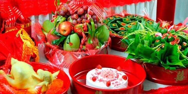 Mâm quả cưới gồm những gì?Mẫu mâm quả cưới hiện đại đẹp giá tốt 2023