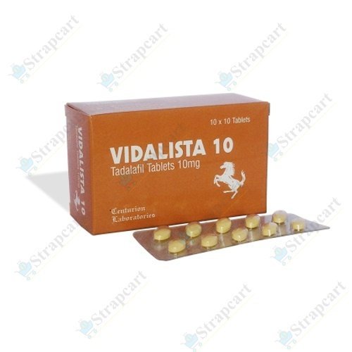 Buy Vidalista 10 Mg tablets | Works | effects
