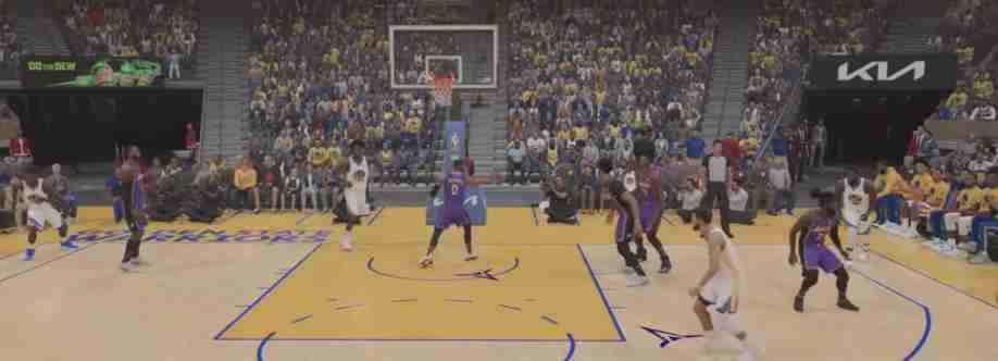 Anticipate bang out passes in beside plays at NBA 2k23