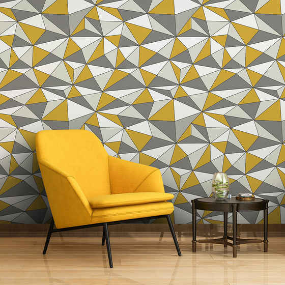 Abstract Wallpaper Ideas for Your Home Office - TechEarths