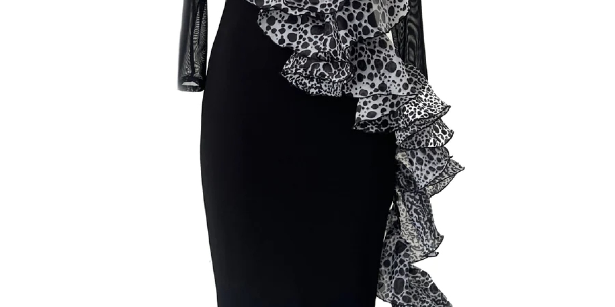 Embrace Elegance with a Printed Cascade Dress