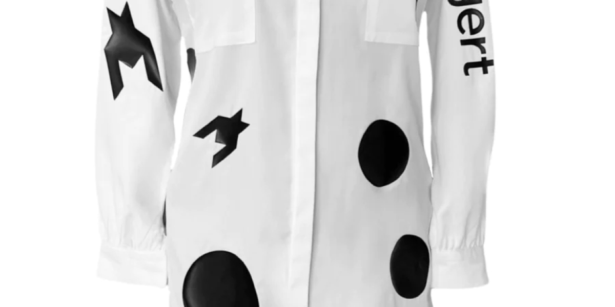 Embracing Style: The Perfect Blend of Polkadot and Houndstooth in Shirt Dresses