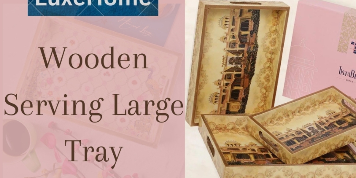 Get Decorative Large Tray for home and kitchen Online from Luxehome