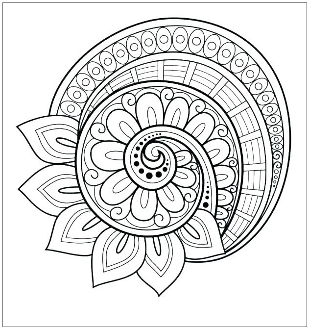 Mandala Coloring Pages Free Online For Kids