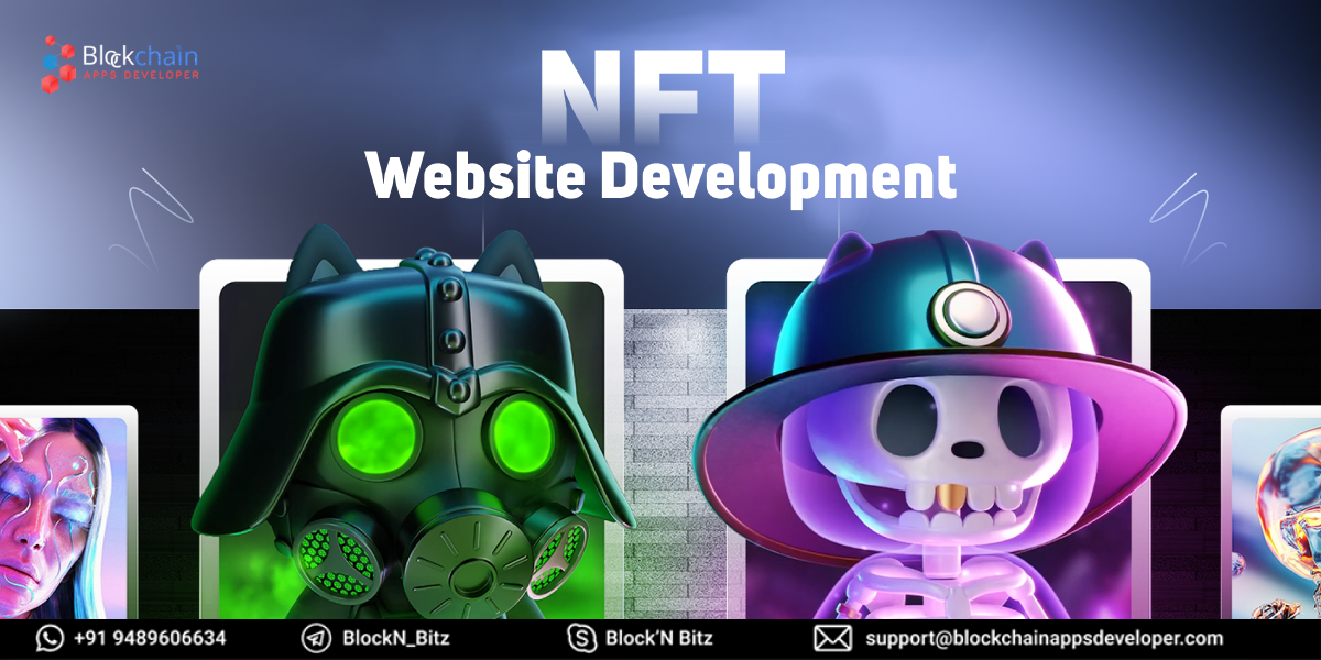 NFT Website Development Company - BlockchainAppsDeveloper