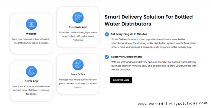 Choose Smart Water Delivery App For Bottled Water Distribution