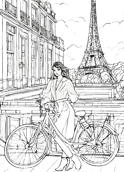 Fashion Coloring Pages Free Online For Kids!