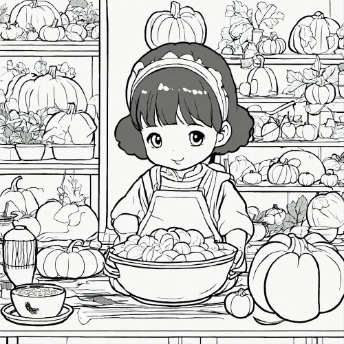 Food Coloring Pages Free Online For Kids!
