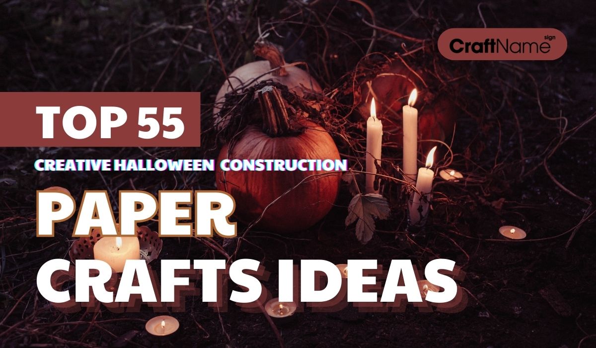 55 Easy Halloween construction paper crafts ideas for adults