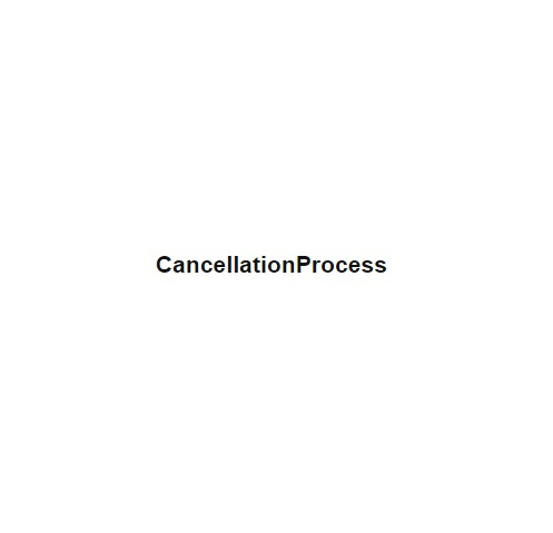 cancellation process