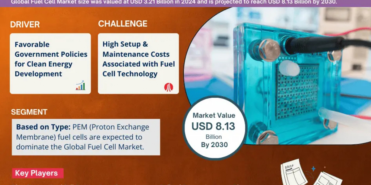 Fuel Cell Market Anticipates 20.43% CAGR Growth by 2030, MarkNtel
