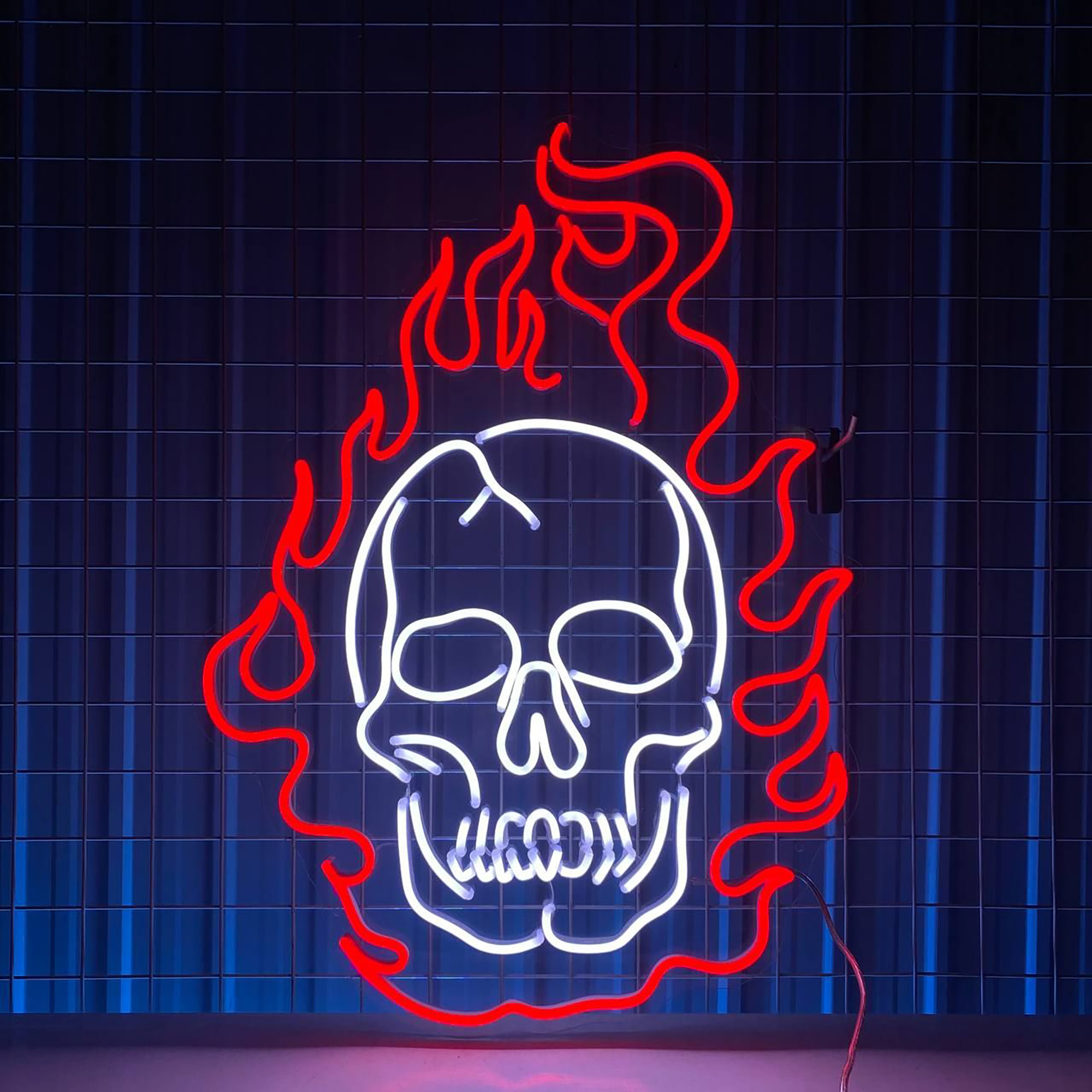 Neon Skull - HandmadeT Neon Sign