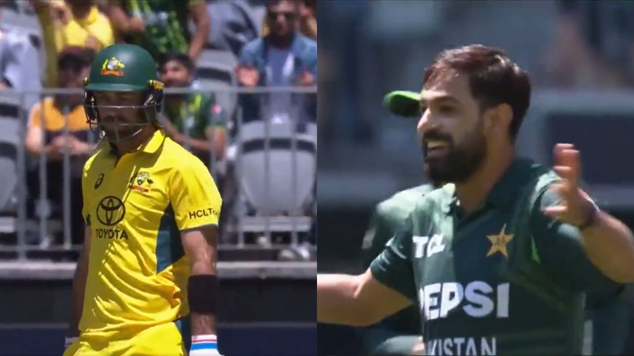 Watch: Haris Rauf puts Glenn Maxwell to shame; dismisses him for 3rd time in a row