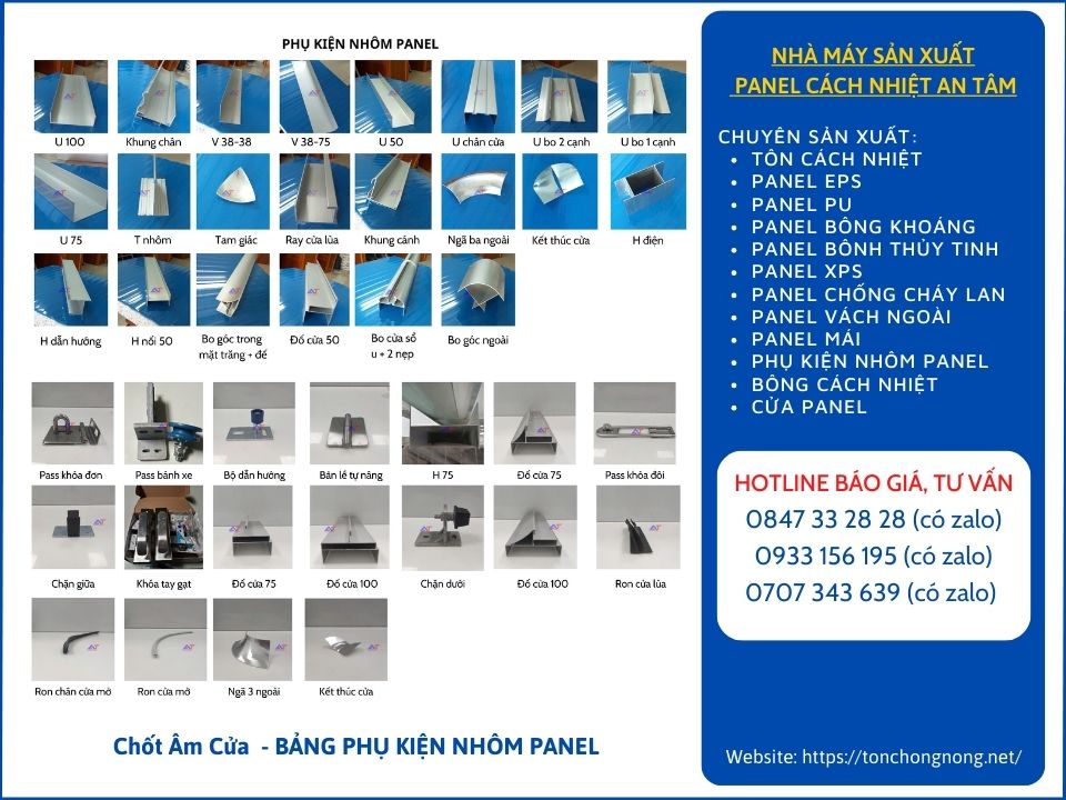 Chốt Âm Cửa Giá Rẻ | Vận Chuyển Tận Nơi