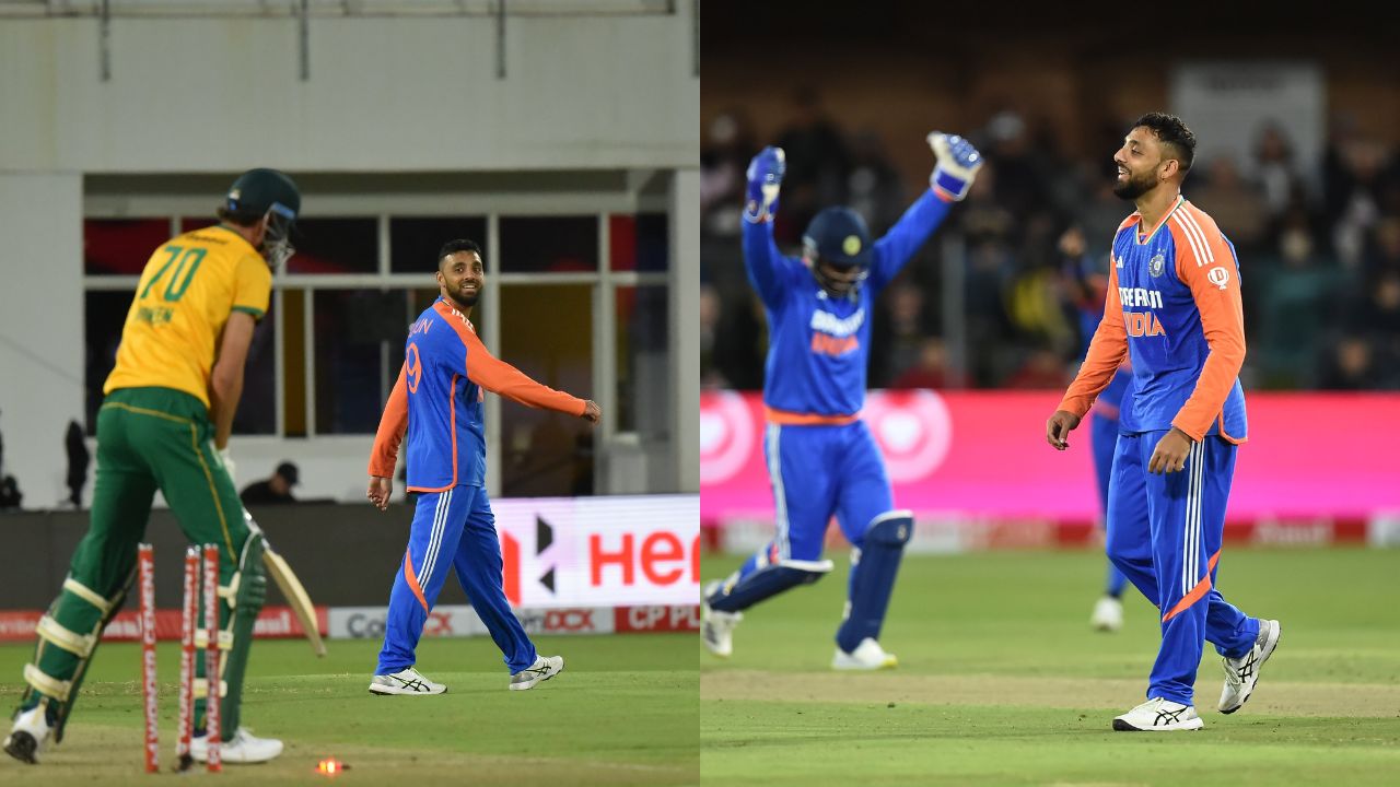 Watch: Varun Chakravarthy destroys stumps of South Africa batters, bags stunning 5-wicket haul in Gqeberha T20I