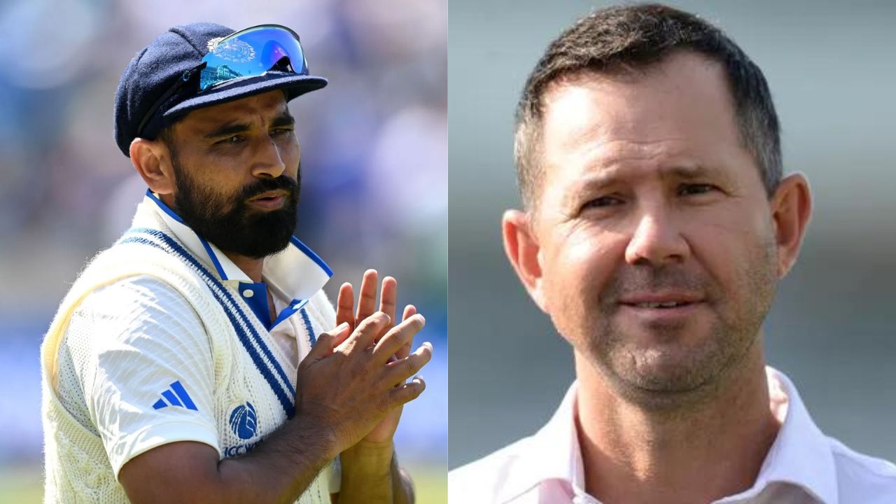 Not India!! Ricky Ponting names the country where Mohammed Shami is rated Top