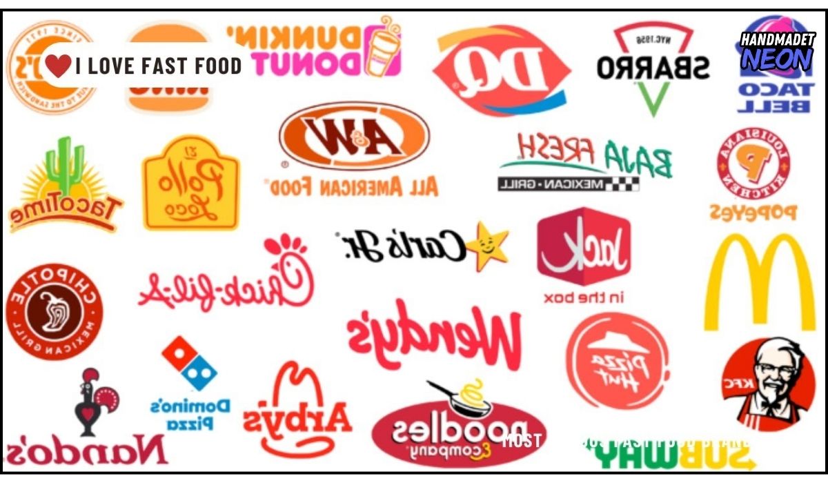 100 Creative famous fast food logos to inspire your brand