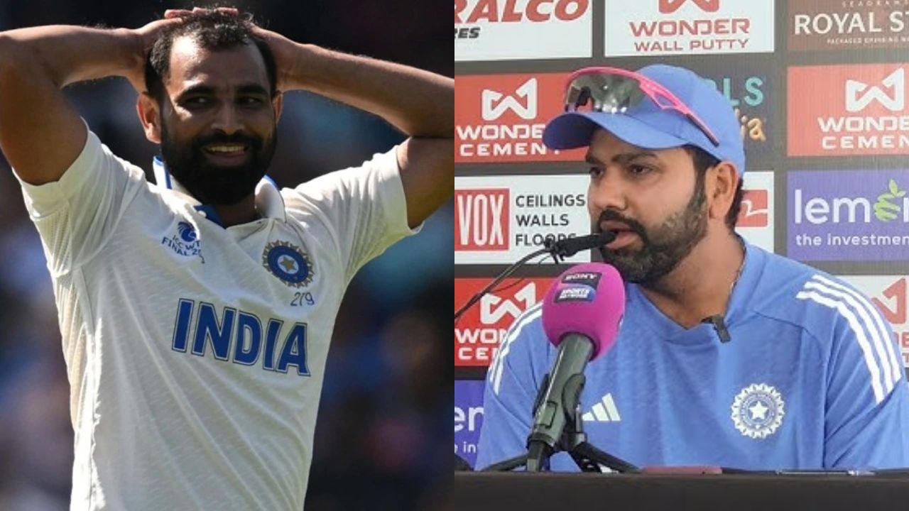Mohammed Shami gives Rohit Sharma the biggest surprise of his life