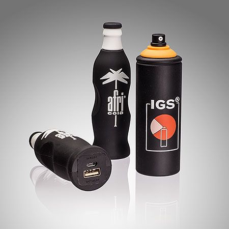 Powerbank Sonderform Gummi – Flexibles POS-Werbeartikel