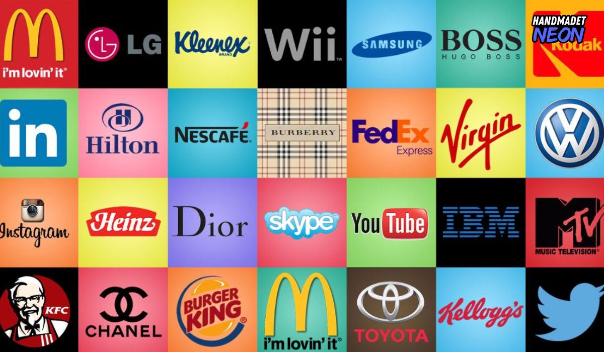 Top iconic 100 famous logos with names for brand inspiration
