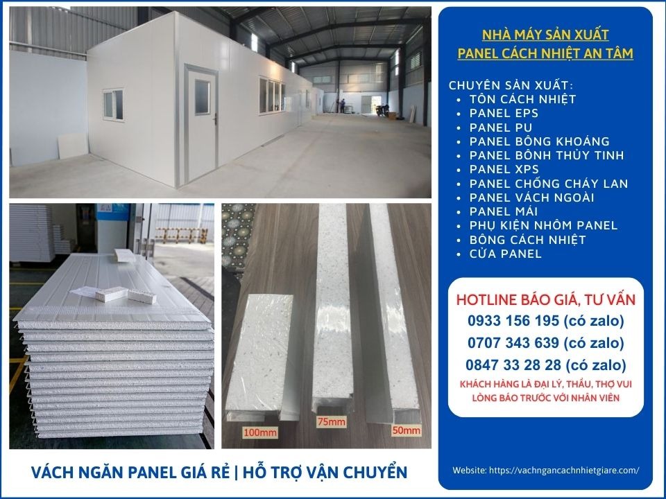 Mua Vách Ngăn Panel Giá Rẻ | Giá Tại Nhà Máy Sản Xuất
