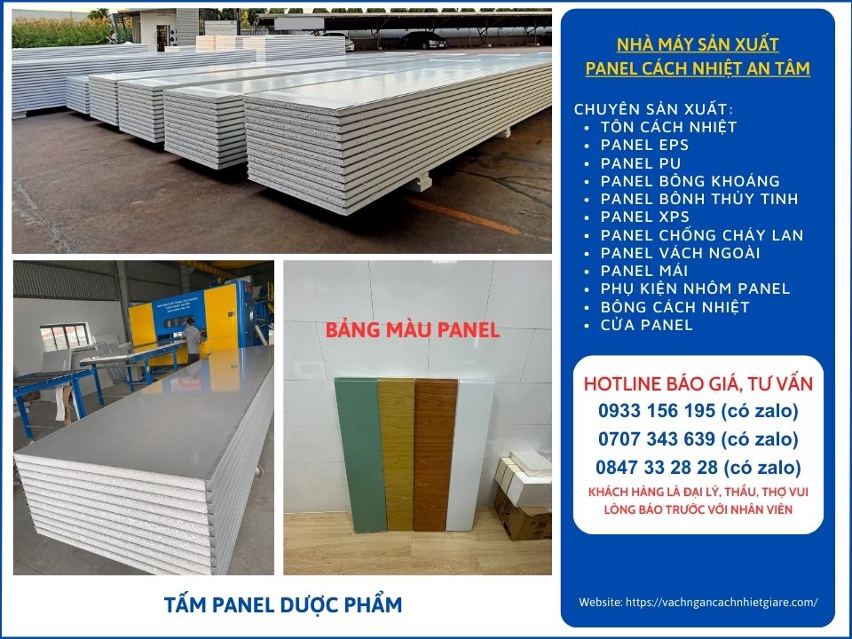 Tấm Panel Dược Phẩm Giải Pháp Tối Ưu An Toàn