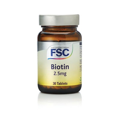 Biotin 2.5mg Tablets | British Chemist
