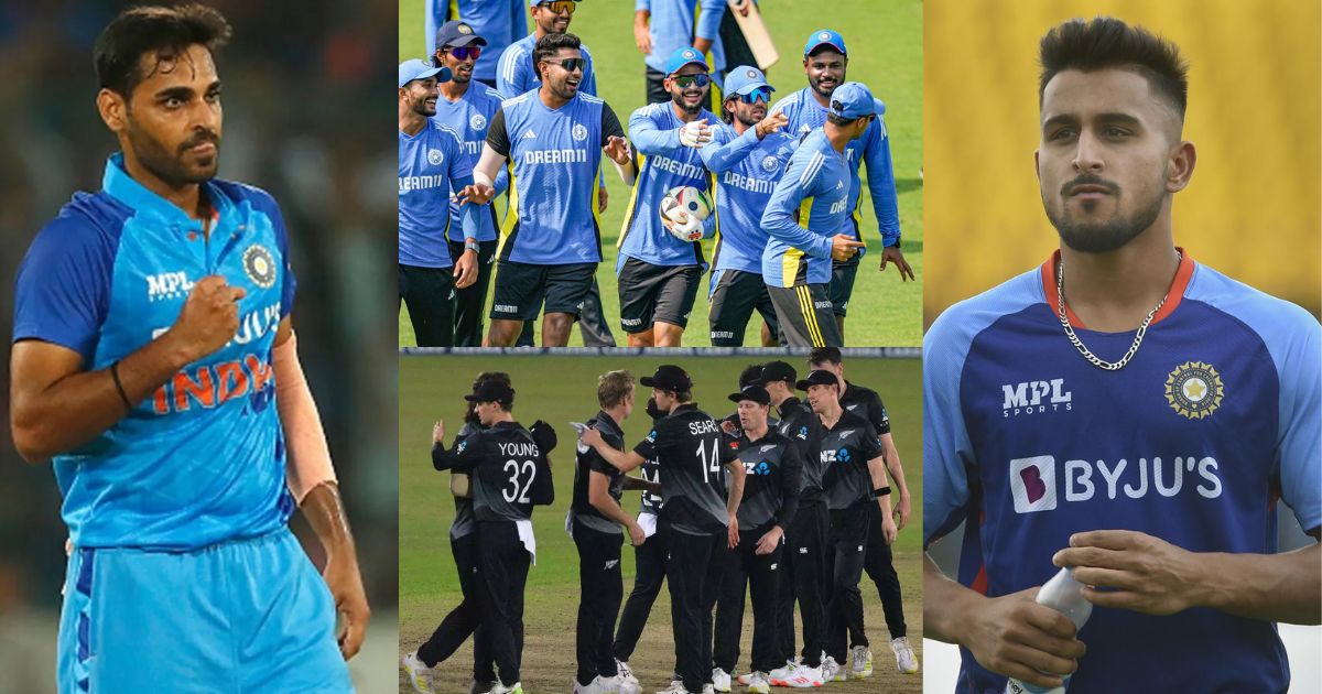 IND vs NZ : न्यूजीलैंड के खिलाफ 5 टी20 के लिए 15 भारतीय खिलाड़ी होंगे रवाना, भुवनेश्वर-उमरान की हुई वापसी