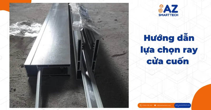 Cách chọn ray cửa cuốn và tính kích thước ray cửa cuốn