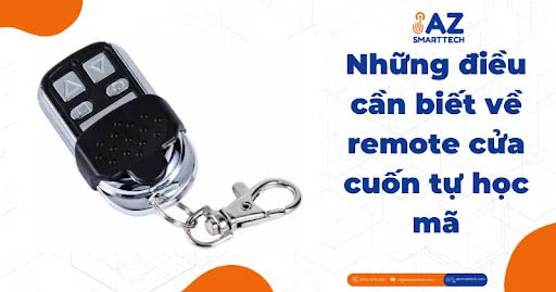 Có nên dùng remote cửa cuốn tự học mã hay không?
